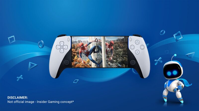 Sony تعمل على جهاز PlayStation محمول لتشغيل PS5 من خلال Remote Play